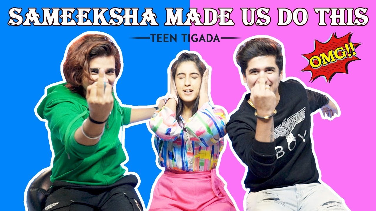 Nail Paint Challenge With Teentigada - Vishal Pandey | Sameeksha Sud | Bhavin Bhanushali