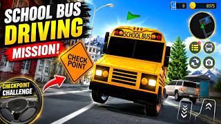 School Bus Simulator 3D - Bus Parking Simulator - Android Gameplay screenshot 4