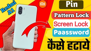 Xiaomi Redmi A1 2022 Hard Reset || All Type Pin, Password, Pattern Lock Remove Without PC 100% Work
