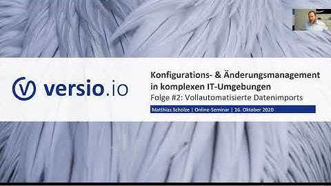 K&A-Seminar - #2 Vollautomatisierter, kontinuierlicher Datenimport in die CMDB