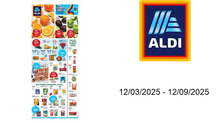 ALDI Weekly Ad  - 12/03/2025 - 12/09/2025