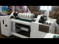 Slitter rewinder for cigarette papers  tipping paper slitting machine  keepon machinery