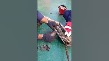 Tonsberg shackle connecting method