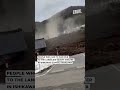 Watch | Japanese Residents&#39; Harrowing Escape Amid Landslide