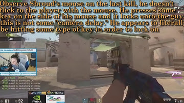 Shroud aimbot/triggerbot?