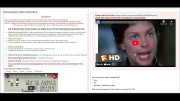 UHRS Qualification on  Interesting Video Selection