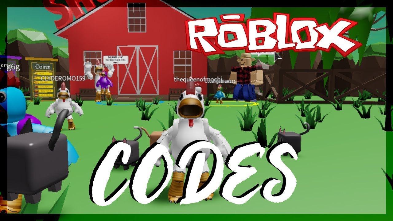 All Code In Chicken Simulator 2 Roblox YouTube