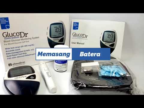 GlucoDr Super Sensor (AGM 2200) - Alat Pendeteksi Kadar Gula Darah