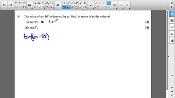 C3 Jan 2010 q9ii - A2 Maths - Trigonometry