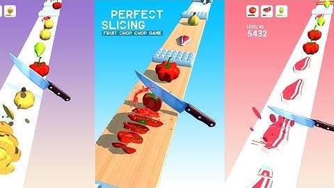 PERFECT SLICE 3D NEW 3D game 🎮🎮🎯🎯🤫🤫🤫