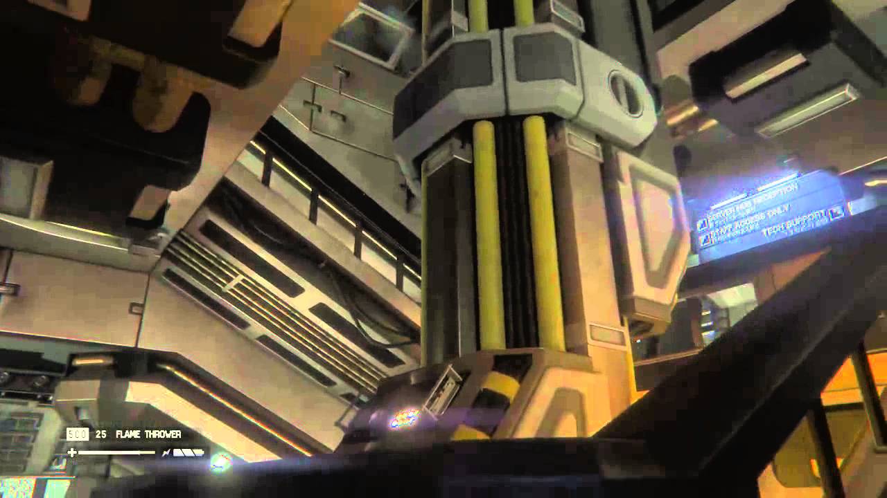 Let's Play: Alien Isolation - Episode 12 "Flame-Throwa Powah" - YouTube