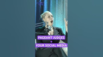 What Pageant Judges REALLY Think About Your Social Media #pageantpodcast #influencerlife