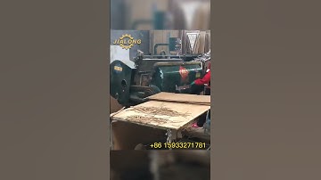 JIALONG Manual Type Die Cutting And Creasing Machine For Corrugated Cardboard