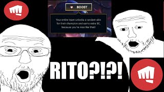 LMAO!!! LEAGUE OF LEGENDS FREE SKIN BOOST! NEW EXPLOIT!