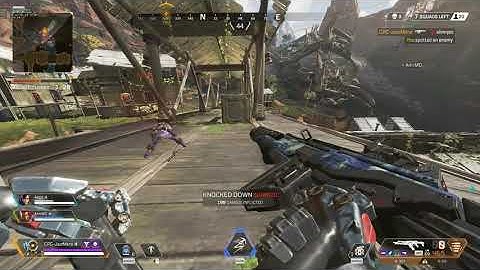 Apex legends : Sound test (first footstep can be heard at 0:04 )