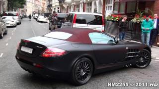 Mercedes McLaren SLR 722s Roadster Start Up & Sound