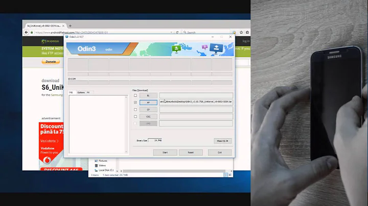 How to easily root 5.1.1 for Galaxy S6 and s6 Edge G920T G925T G920w8 G920F and unlock