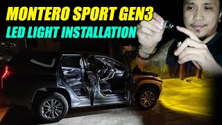 Montero Sport - DIY Installation of Interior Lights and Park Light