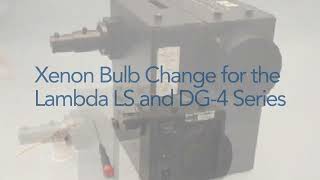 Sutter Instruments 顯微鏡光源 Lambda LS Lambda DG 4 系列更換燈泡