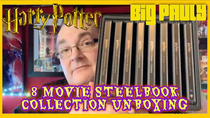 Coffret Blu-Ray 4K UHD Intégrale des 8 Films Harry Potter en Edition  Limitée Dark Arts (9 Steelbooks) –