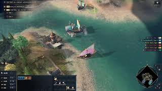 Age of Empires 4 2v2v2 Playing as the French