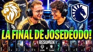 JOSEDEODO LUCHA LA FINAL DE LA LCS CONTRA SU NÉMESIS!😱 | TLAW vs LYON Resumen Completo LCS SPRING