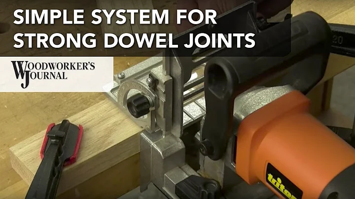 Strong and Simple Dowel Joints with Triton Dowelin...