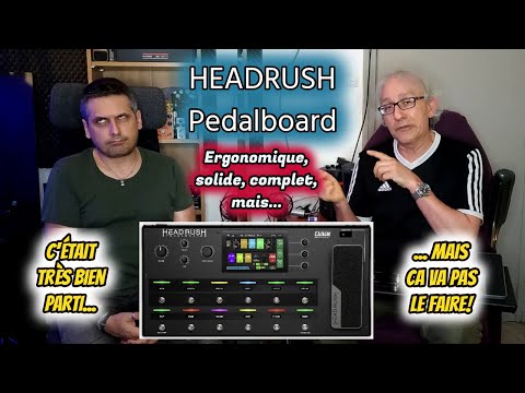 TEST : multi-effets HEADRUSH Pedalboard