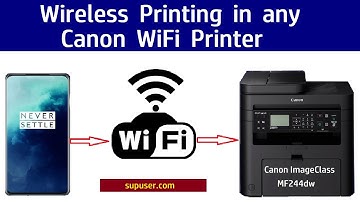 🔥🔥imageCLASS MF244 WiFi Setup and Wireless Printing from Mobile (MF244dw, MF264dw, MF232W)🔥🔥