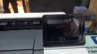 HP laser managed E50145 error 81.09.00 how to clear?