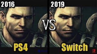 Resident Evil 5 - Switch Vs PS4 (Graphics Comparison)