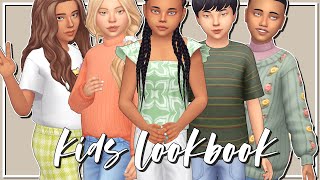The Sims 4 | KIDS LOOKBOOK 🐻 |   CC links