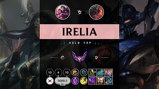 Irelia Top vs Aatrox - KR Master Patch 14.10