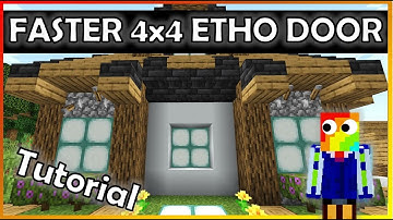 Faster 4x4 Vault Door Tutorial (Minecraft Wild Update)