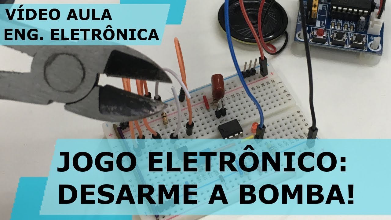 JOGO ELETRÔNICO: DESARME A BOMBA! | Vídeo Aula #193 - YouTube