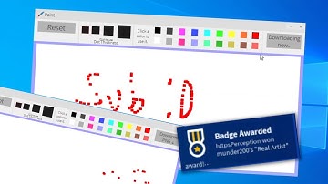 (1/3) How to get the "Real Artist" Badge in ROBLOX Windows 10 OS!