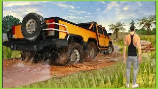 Offroad Luxury Jeep Prado Driving - Truck Driver Simulator screenshot 2