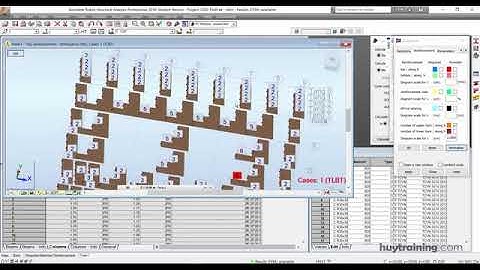 Thực hành thiết kế dự định cho cột trong Robot Structural   Elsoft vn
