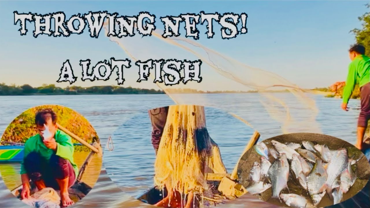 "How to Throw a Cast Net: *Epic River Fishing Adventure* Catches A LOT of Fish!" Part 01