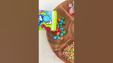 ASMR! Filling Platter With Nerds Sour Candies 🍋🍭 #shorts #asmr #food #fyp #trending