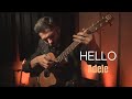 Adele  hello fingerstyle cover by andr cavalcante