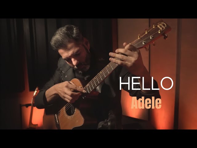 ADELE - Hello (FINGERSTYLE Cover) by André Cavalcante class=