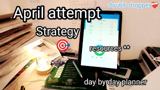 April Attempt-2026 Jee Double Dropperllast Chance Resoucesstrategy