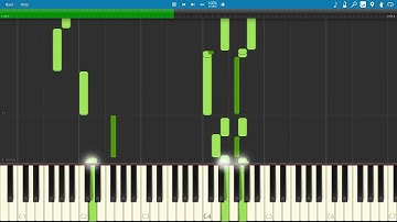 Undertale - Waterfall (PIANO TUTORIAL)