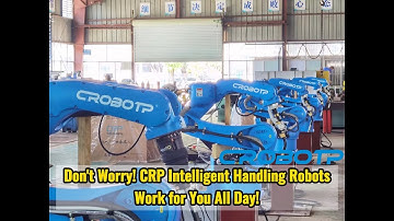 What a great robot! CRP intelligent handling robots work for you all day!