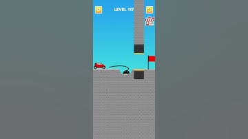 Draw Bridge puzzle level 117 #gaming #gameplay #games #shortvideo #game#drawing #draw #short #shorts