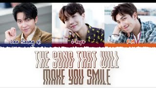Lee seung Gi feat BTS(RM,J- Hope) " The song that Make you smile "Lyrics[ color coded -Han-Rom-Eng ]