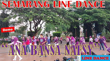 #DEMO | #ANA #BANSA #NAFSY #LINE #DANCE | #semarang LINE DANCE | #linedance | Semarang -