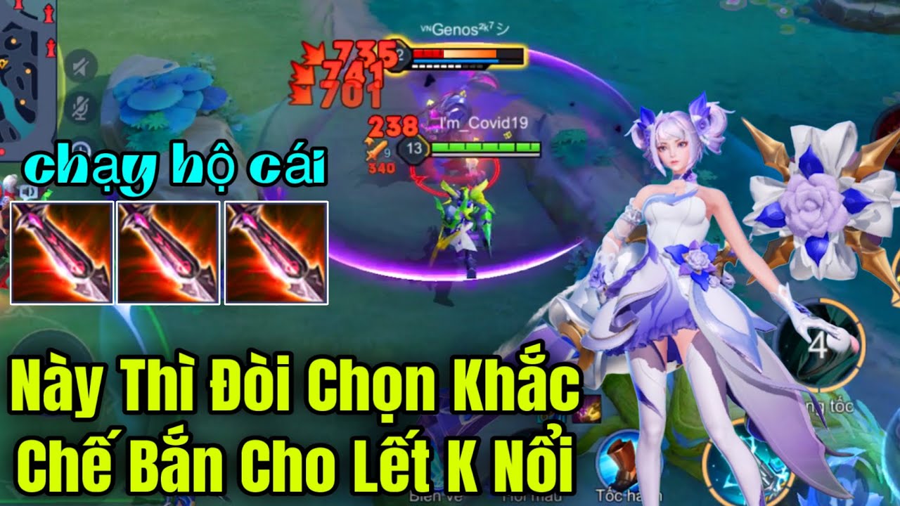 Đòi Chọn Tướng Khắc Chế CAPHENY và Bất Ngờ Lối Lên Đồ Xả Dame Khiến MINA Địch Không Kịp Chạy