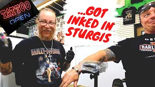 Sturgis '21: The Ultimate Tattoo Experience | Getting a tattoo in Sturgis